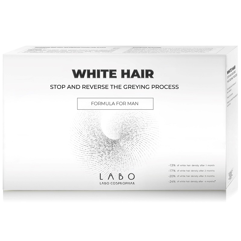 

Лосьон Crescina HFSC White Hair для уменьшения проявления седины для мужчин 40 шт
