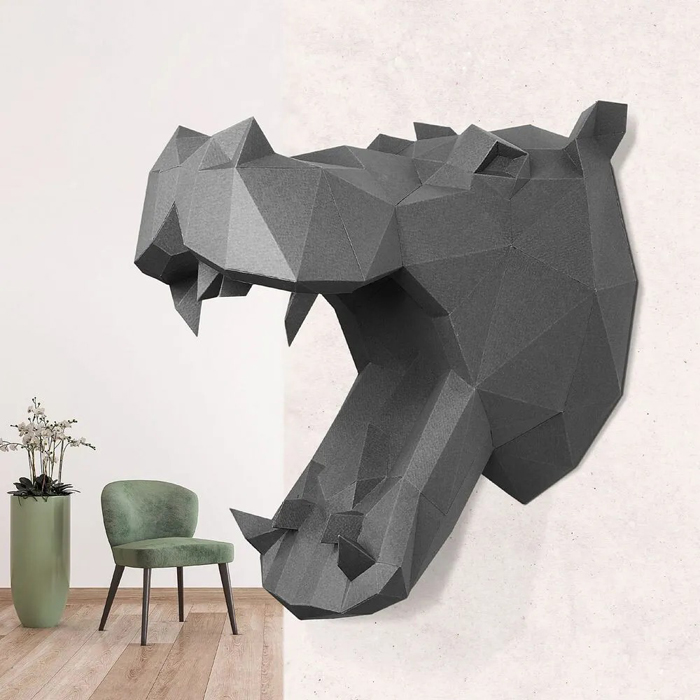 

3D-модель Paperraz "БЕГЕМОТ БОРИСЫЧ" на стену