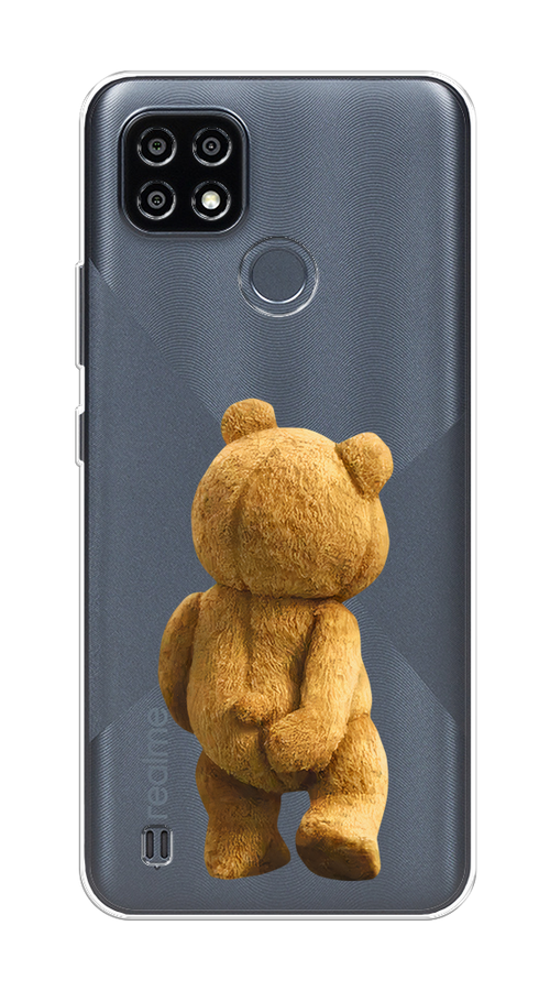 

Чехол на Oppo Realme C21Y/C25Y "Медвежья спина", Коричневый;прозрачный, 2510950-1