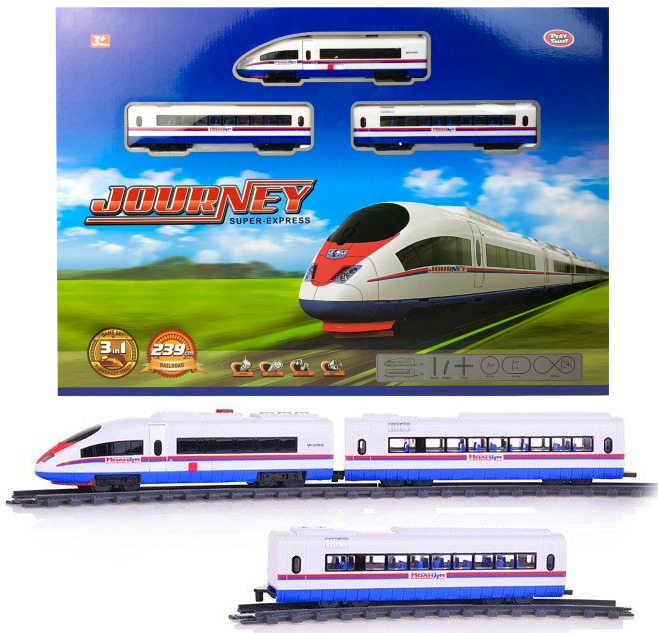 

Железная дорога PLAYSMART Journey, длина 239 см, 110411
