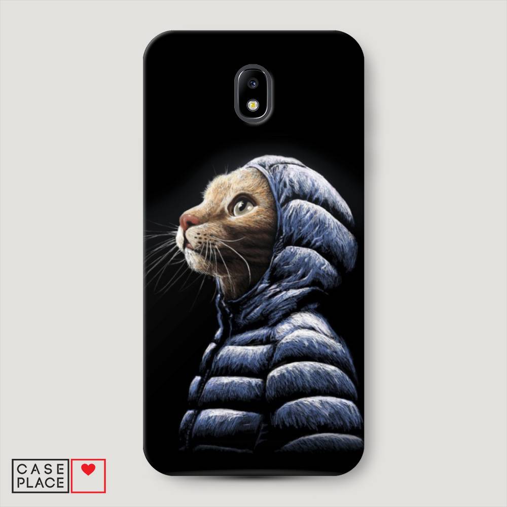 

Чехол Awog "Кот в капюшоне" для Samsung Galaxy J7 2017, 23120-1