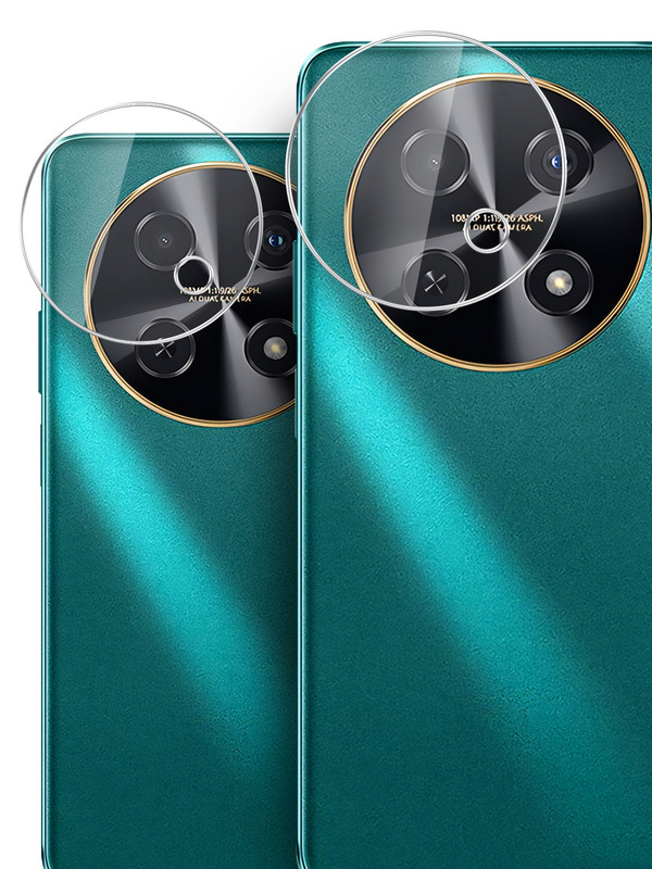 

Защитное стекло Brozo на камеру Huawei Nova 12i гибридное прозрачное, Huawei Nova 12i