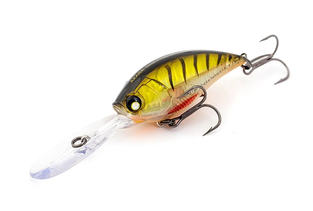 

Воблер Akara Deep Props 70F 23 гр. (4/5 oz 2,8 in) A47, Золотистый;коричневый, Deep Props