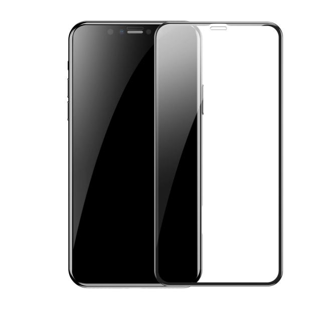 

Защитное Стекло 9H Full Flexible для iPhone 11, черное