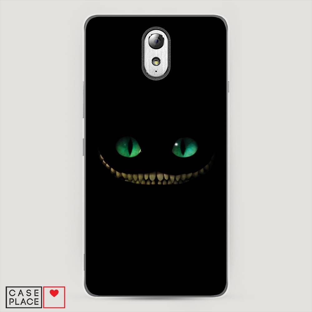 

Чехол Awog на Lenovo Vibe P1m / Леново Vibe P1m "Зеленоглазый чеширский кот", 111350-10