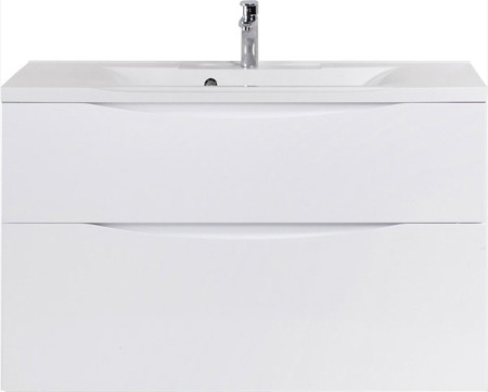 

Тумба с раковиной BelBagno Marino H100 bianco lucido, Белый