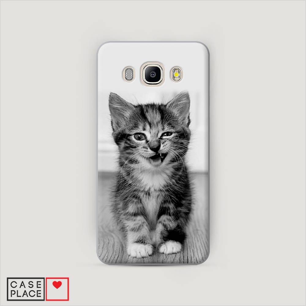 

Чехол Awog "Подмигивающий котенок" для Samsung Galaxy J7 2016, 23040-1
