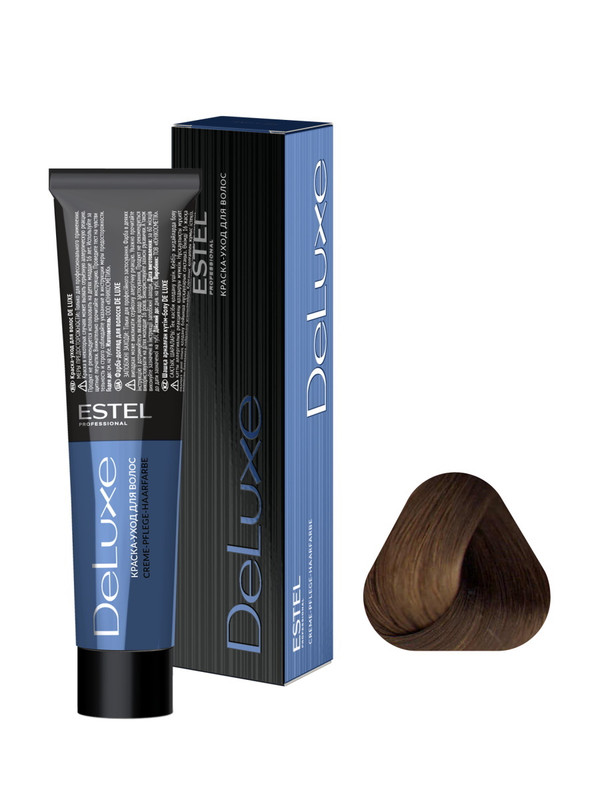 Купить Краска для волос Estel Professional De Luxe 6/3 Темно-русый золотистый 60 мл