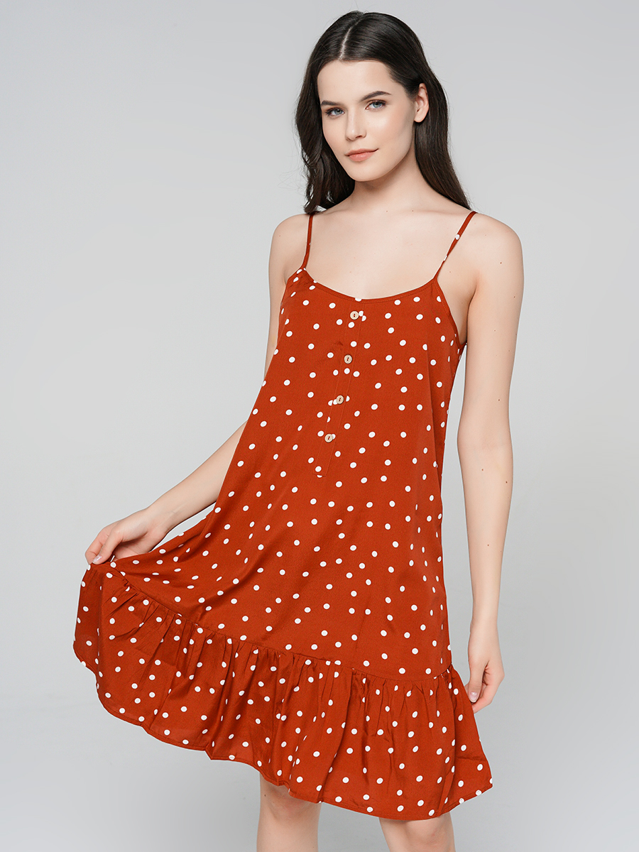 

Платье женское ТВОЕ A8080 коричневое XL, A8080