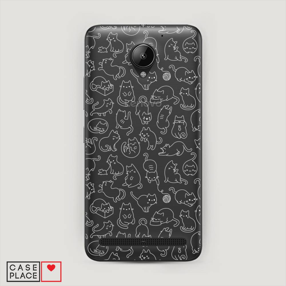 

Чехол Awog "Шкодливые котики" для Lenovo Vibe C2