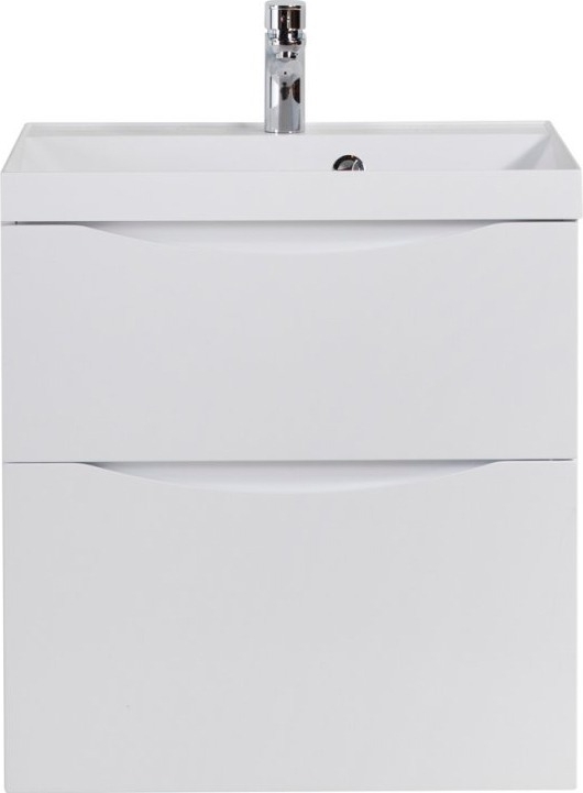 

Тумба с раковиной BelBagno Marino H60 bianco lucido, Белый