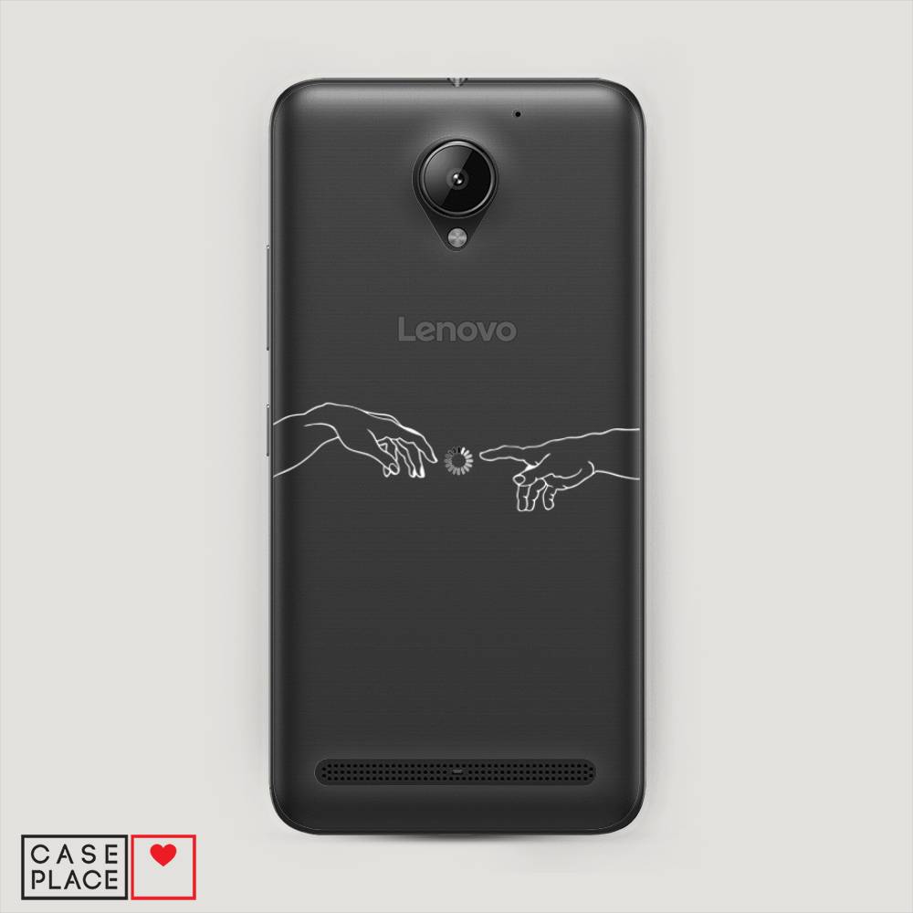 фото Чехол awog "загрузка творения" для lenovo vibe c2