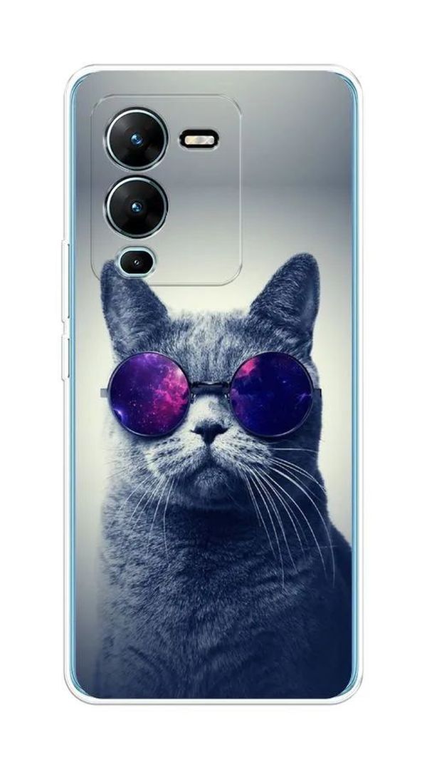 

Чехол Awog на Vivo V25 Pro 5G "Космический кот", Разноцветный, 267450-1