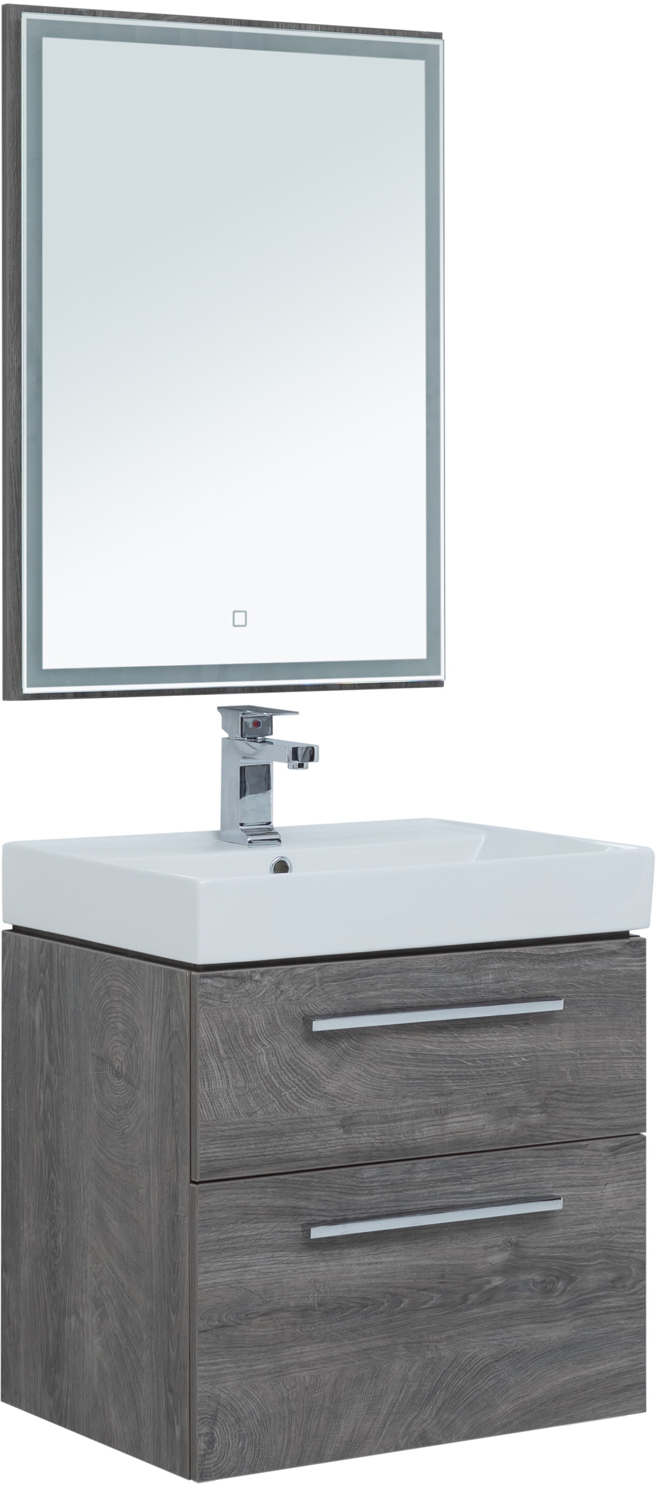 

Мебель для ванной Aquanet Nova 60 2 ящика, дуб рошелье