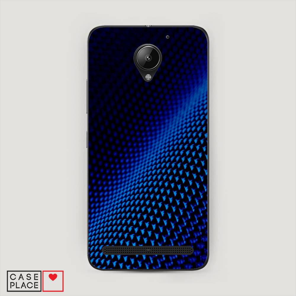 

Чехол Awog "Синий карбон" для Lenovo Vibe C2