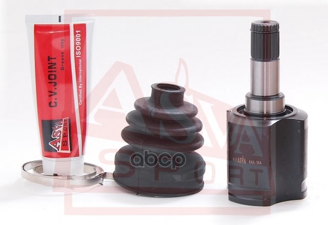 

Шрус Внутренний Левый Kia Spectra 1997-2004 At Asva Kail-38a ASVA арт. KAIL-38A