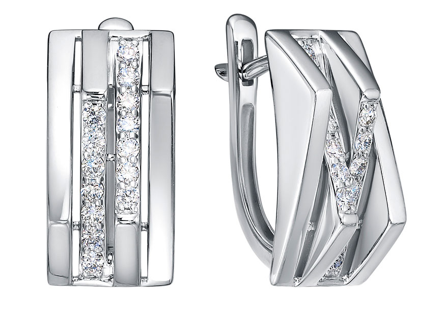 

Серьги из белого золота с бриллиантом RoseGrace 5-5953-103-2B, 5-5953-103-2B