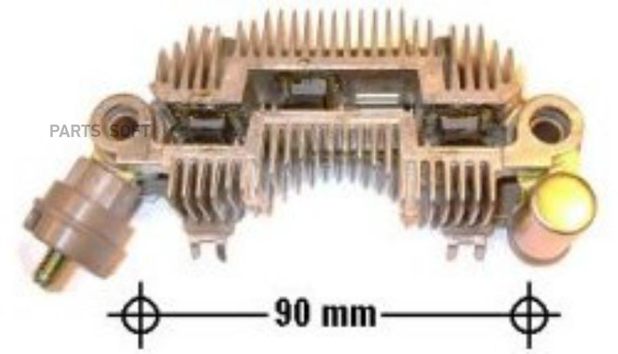 Ald Диодный Мост Генератора, Kia Sephia 1.8 98-99/Spectra 1.8 00 Код Xyr9003