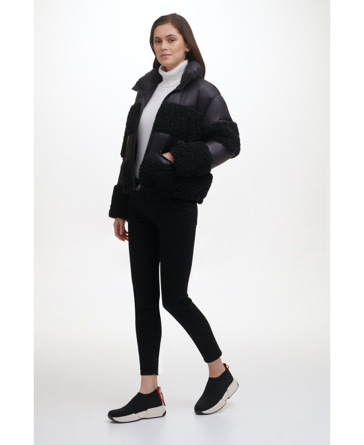 

Куртка женская DKNY P1MJ6GIR черная S, P1MJ6GIR