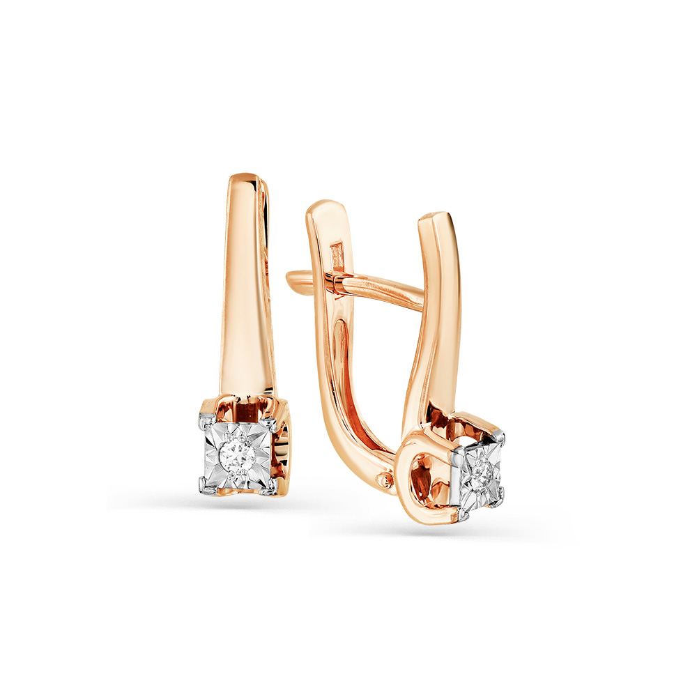 

Серьги из белого, красного золота с бриллиантом Master Brilliant 2-408026-00-00, 2-408026-00-00
