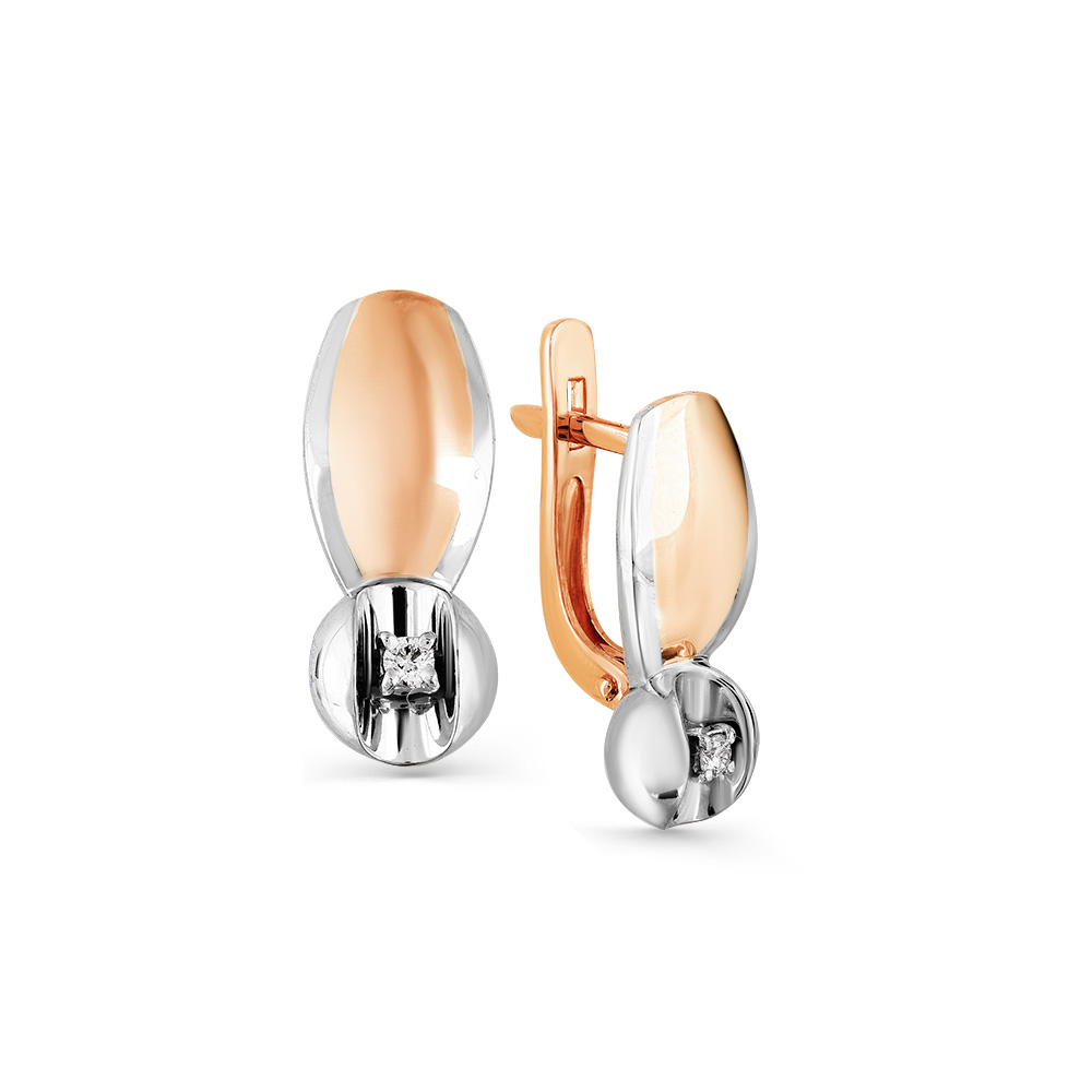 

Серьги из белого, красного золота с бриллиантом Master Brilliant 2-408000-00-00, 2-408000-00-00