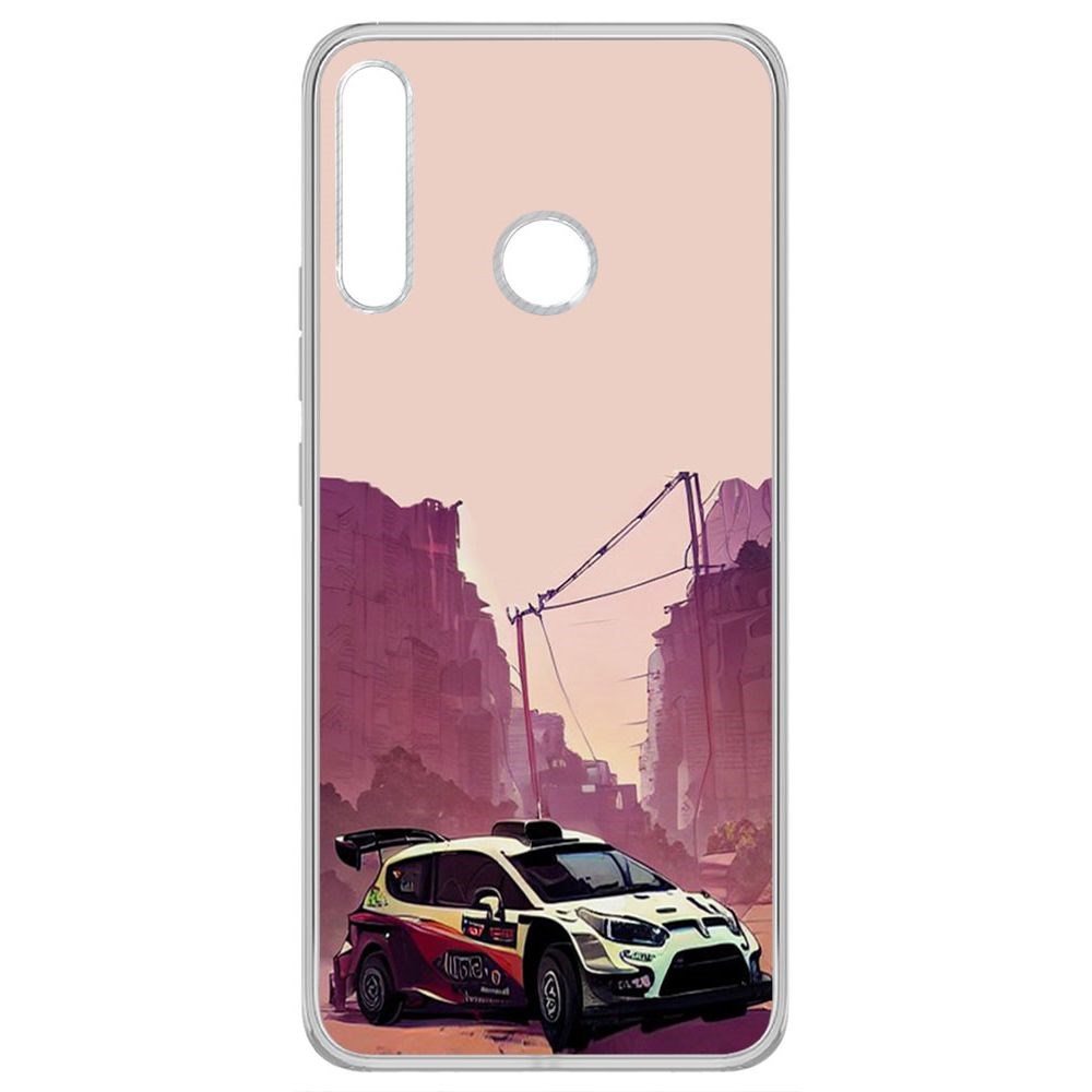

Чехол-накладка Krutoff Clear Case Гоночный каньон для TECNO Camon 12 Air