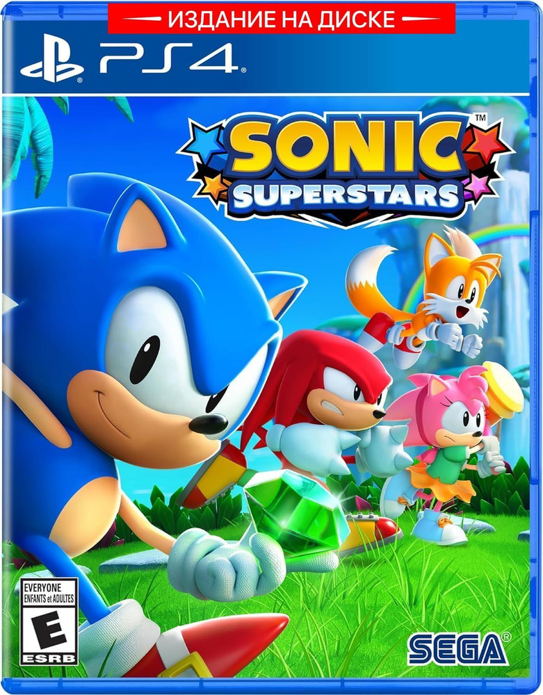 Игра Sonic Superstars PlayStation 4 русские субтитры 4499₽