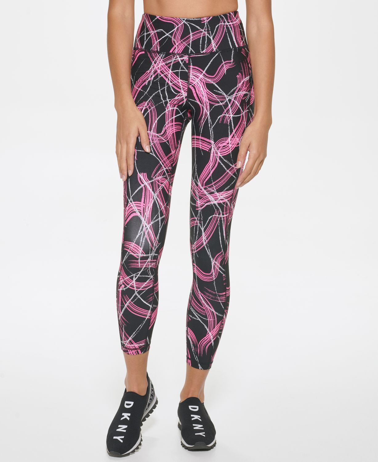

Леггинсы женские DKNY DP1P2846 розовые S, DP1P2846
