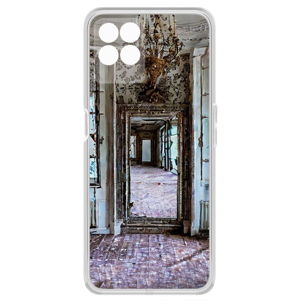 

Чехол-накладка Krutoff Clear Case Заброшенный особняк для Realme 8i