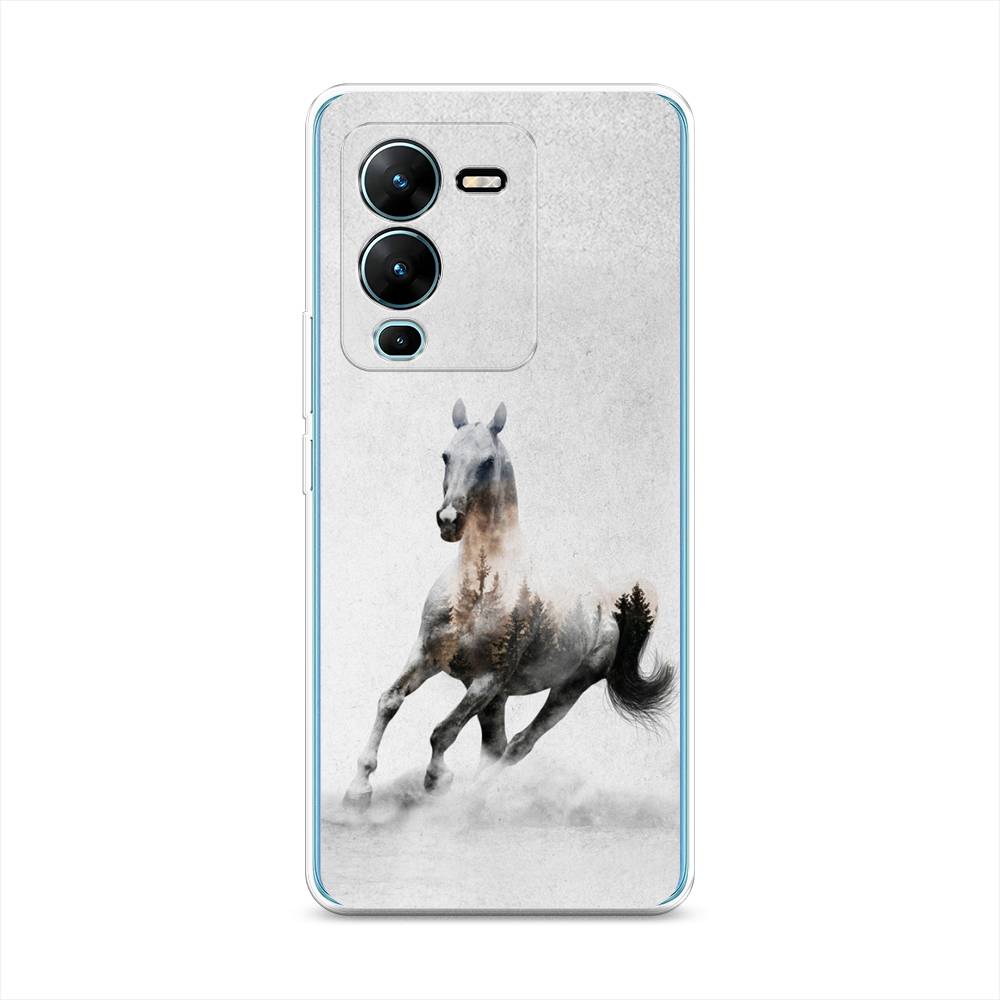 

Чехол Awog на Vivo V25 Pro 5G "Лошадь лес", 267450-2