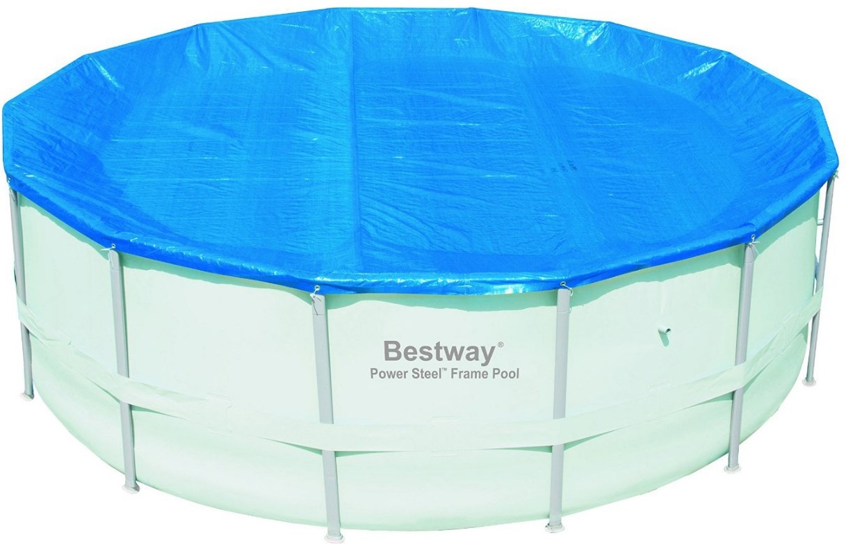 фото Тент для бассейна bestway 58248bw 427 х 427 см