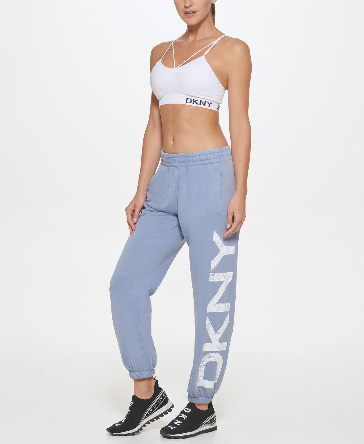

Брюки женские DKNY DP1P2833 синие L, DP1P2833