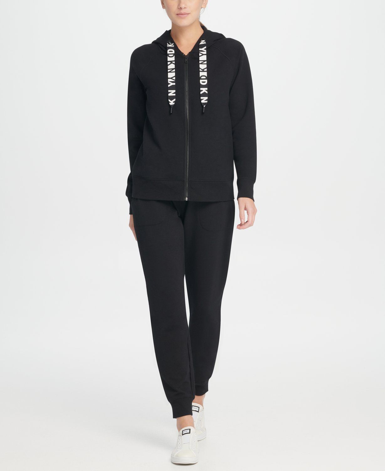

Толстовка женская DKNY DP9J8669 черная L, DP9J8669