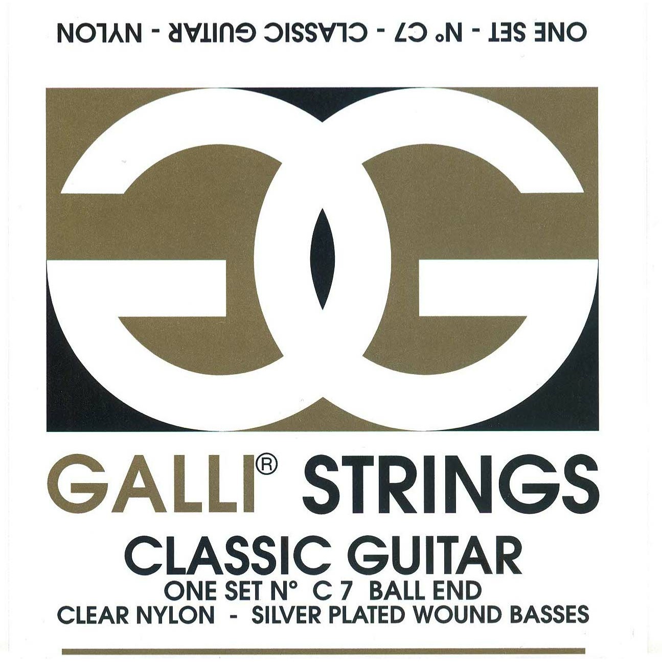 

Струны для классической гитары Galli Strings C007, C007