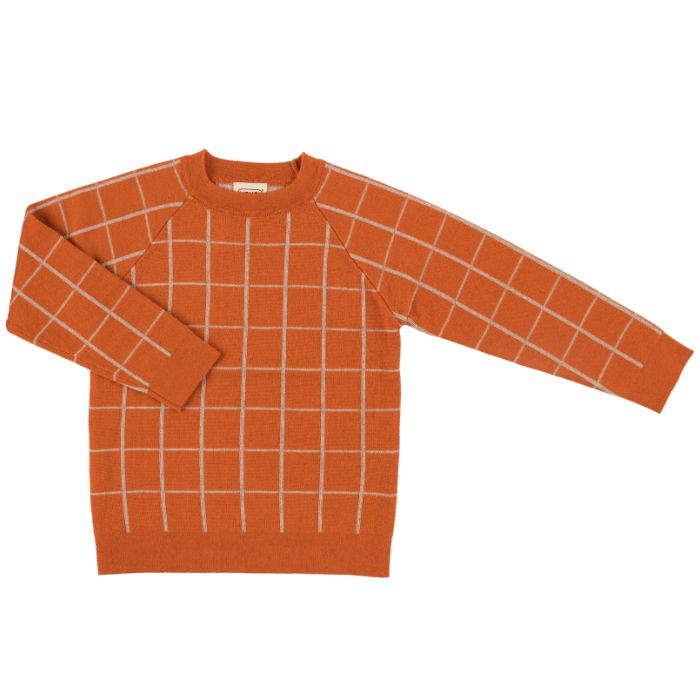 фото Свитер voksi double knit warm orange 98/104, 11009620