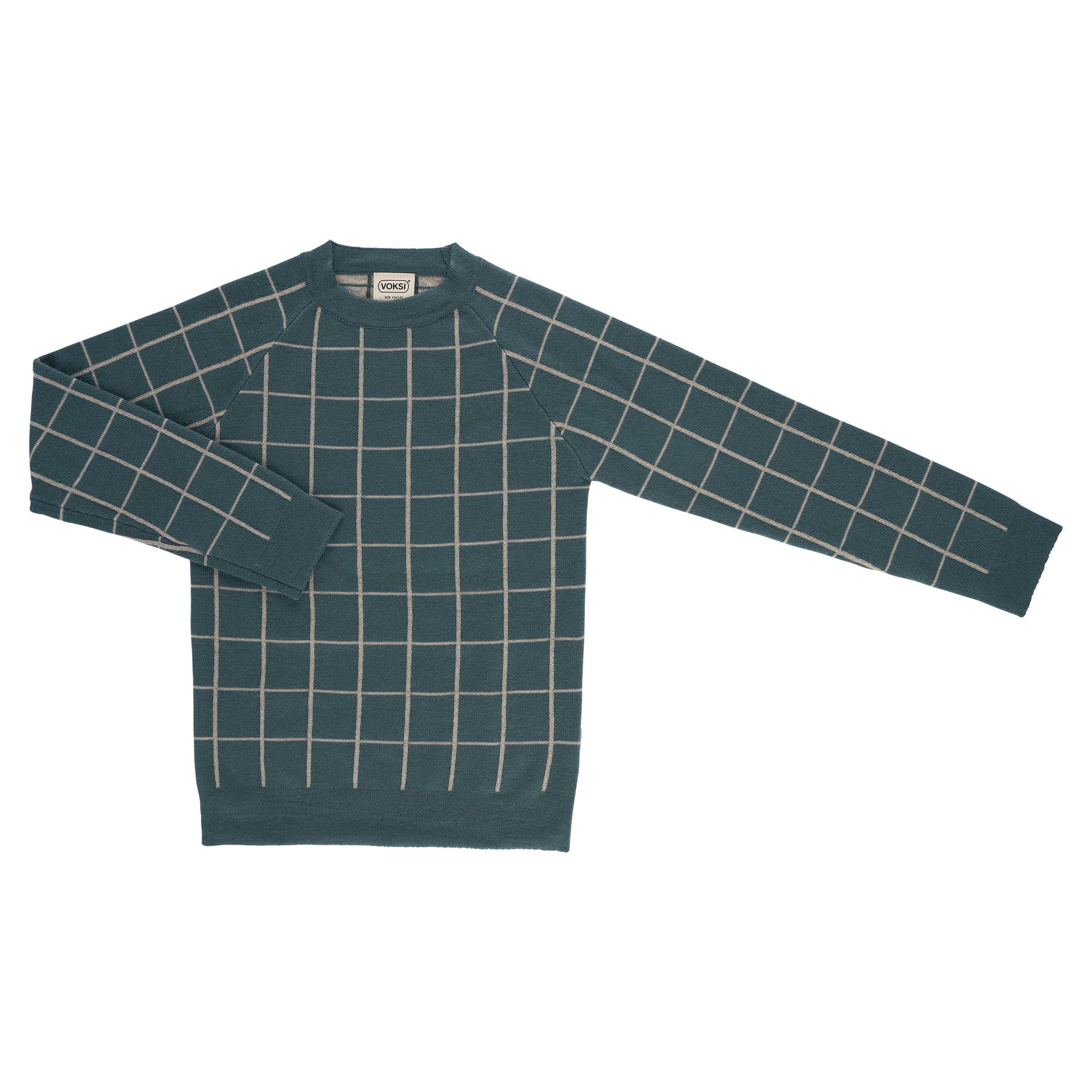 фото Свитер voksi double knit sea green 98/104, 11009620