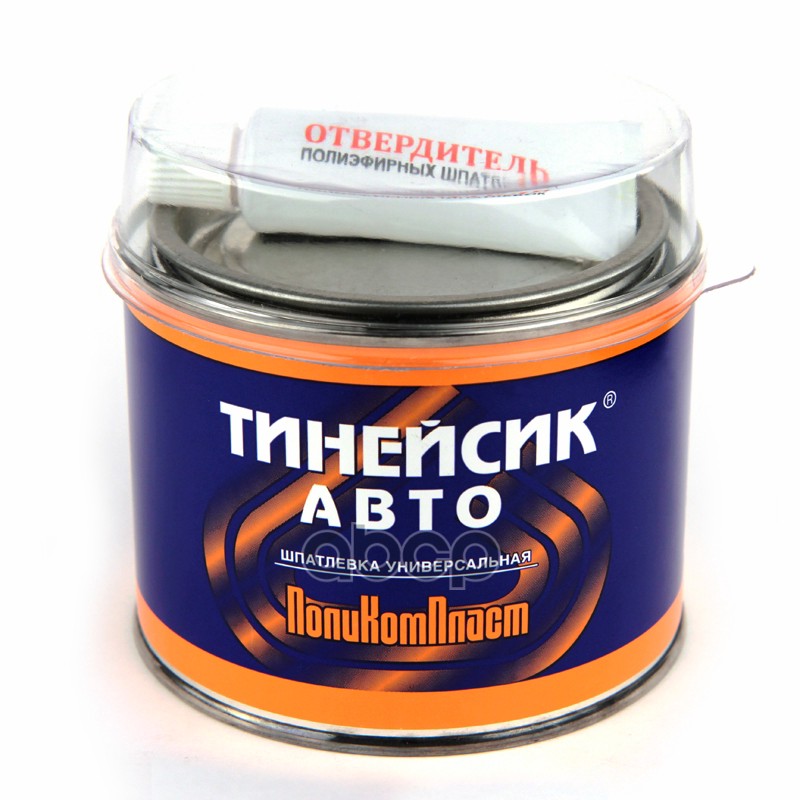 

Шпатлевка Тинейсик, 0,5кг ПолиКомПласт арт. РТ180172