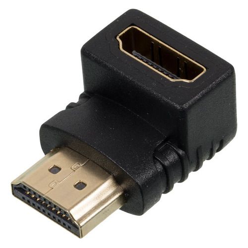 

Адаптер NoBrand HDMI - HDMI, 0.03м Black, 90 Deg