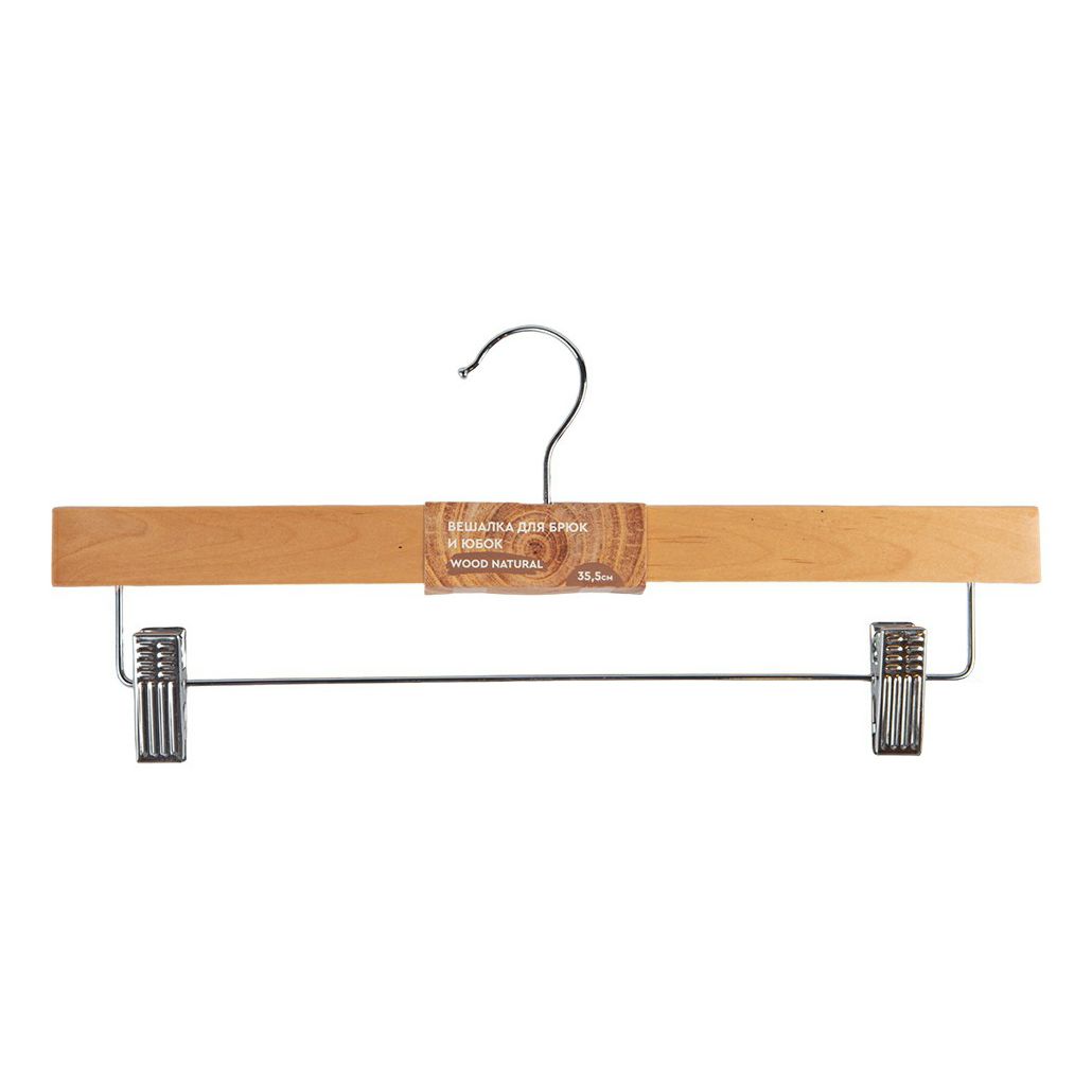 

Вешалка для брюк и юбок 4Home Wood Naturral 35,5 см, Коричневый