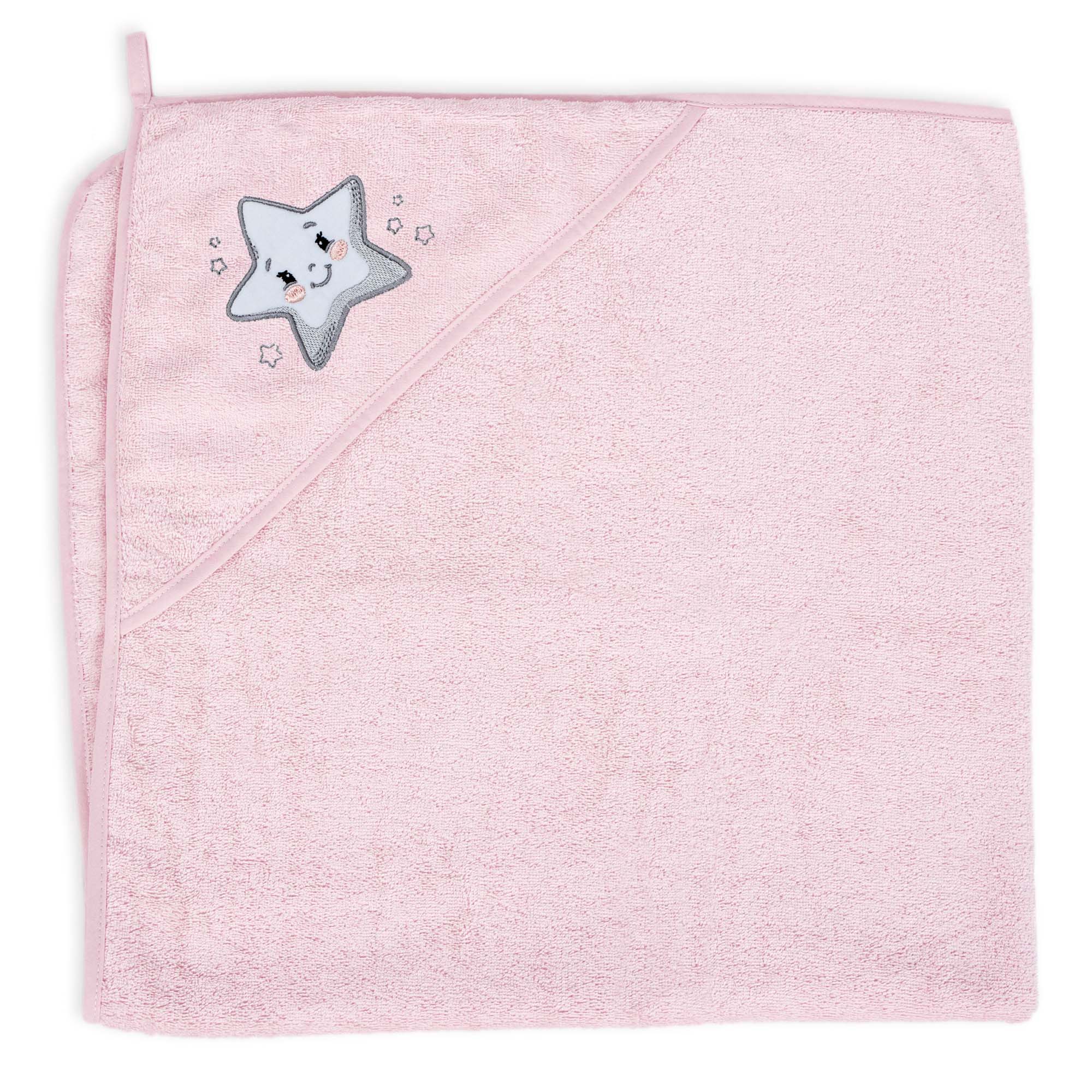 

Полотенце-уголок Ceba Baby 100*100 см Star pink W-815-302-631