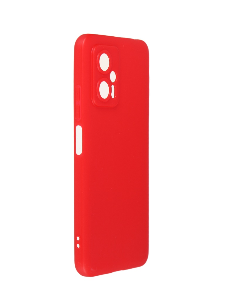 фото Чехол df для poco x4 gt silicone red pocase-06 df-group