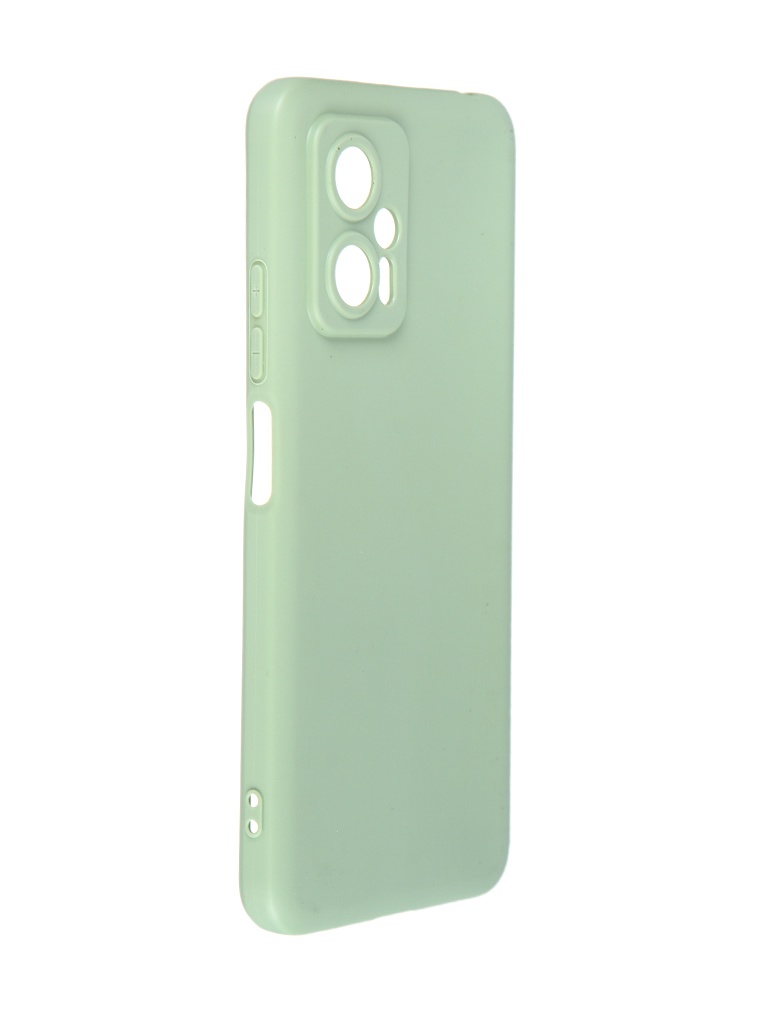 фото Чехол df для poco x4 gt silicone light green pocase-06 df-group