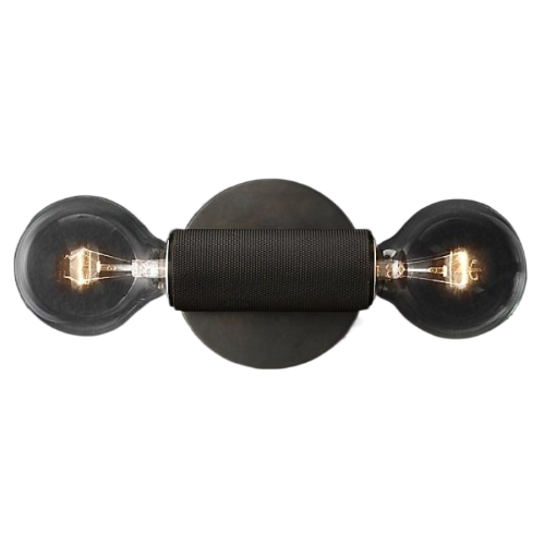 Бра ImperiumLoft RH Utilitaire Inline Sconce Black