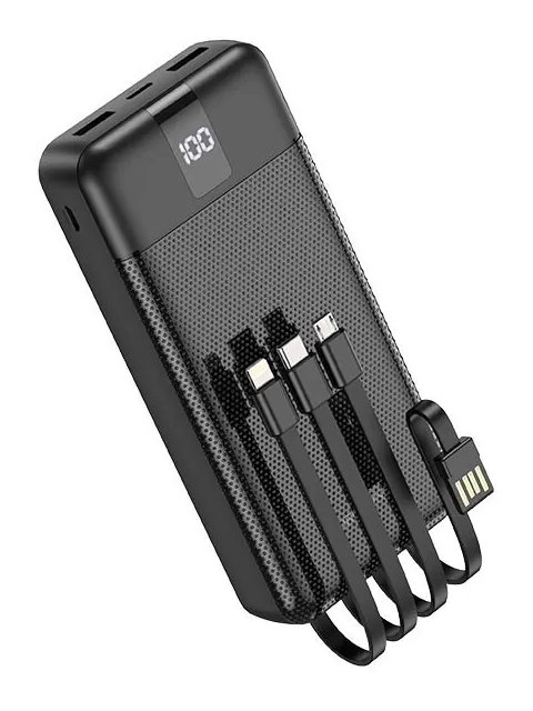 

Внешний аккумулятор Borofone Power Bank BJ20A 20000mAh Black 6974443382730 / 0L-00054439, BJ20A