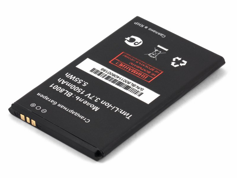 

Аккумулятор для телефона Fly IQ4490 ERA Nano 4 BL8001