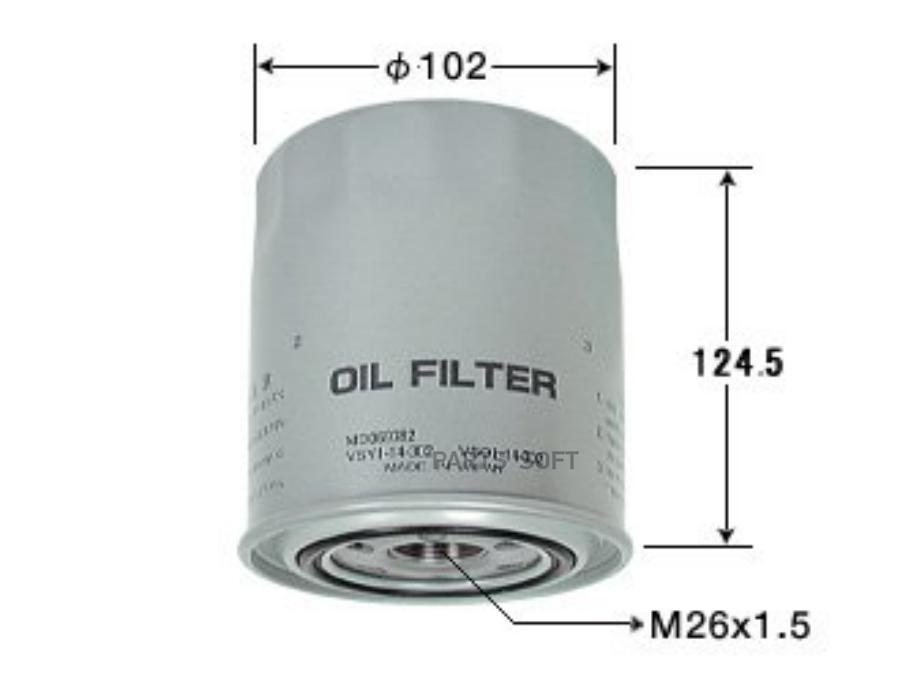 

VIC C306 Фильтр масляный VIC C306 /W9066 / 4D56,WL,VS