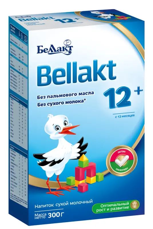 Смесь сухая молочная Bellakt 300г, 12м+