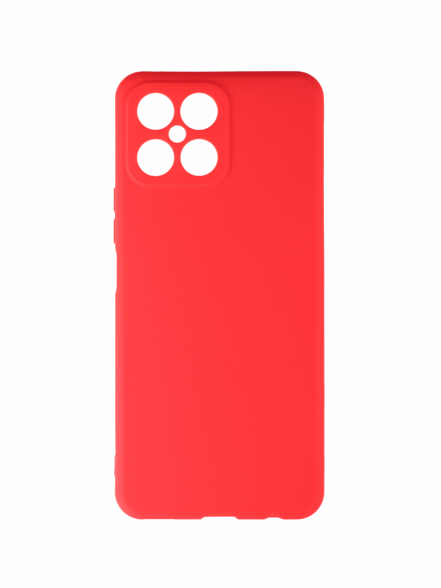 фото Чехол zibelino для honor x8 soft matte red zsm-hon-x8-cam-red