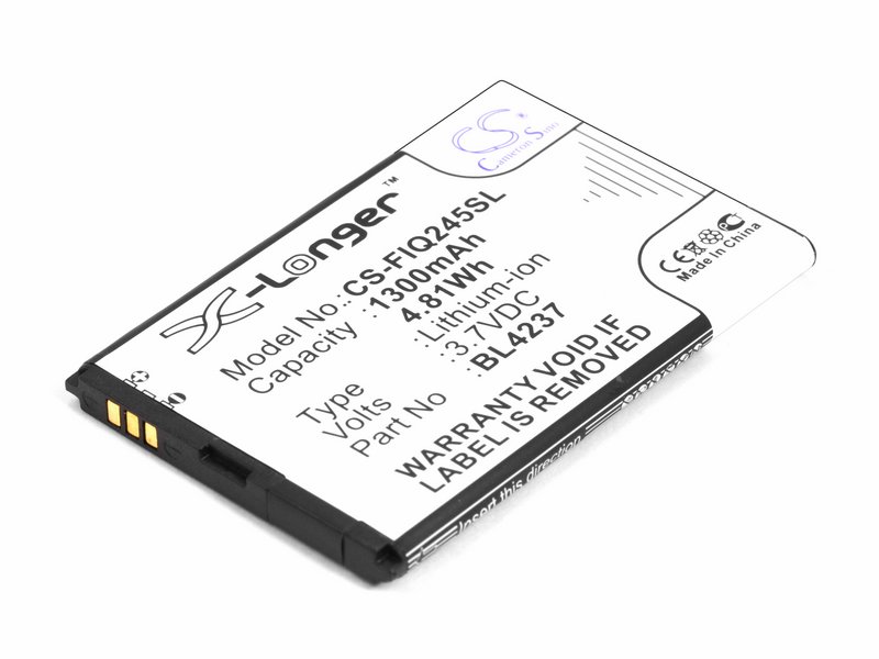 

Аккумулятор для телефона Fly IQ245 Wizard, IQ430 Evoke BL4237