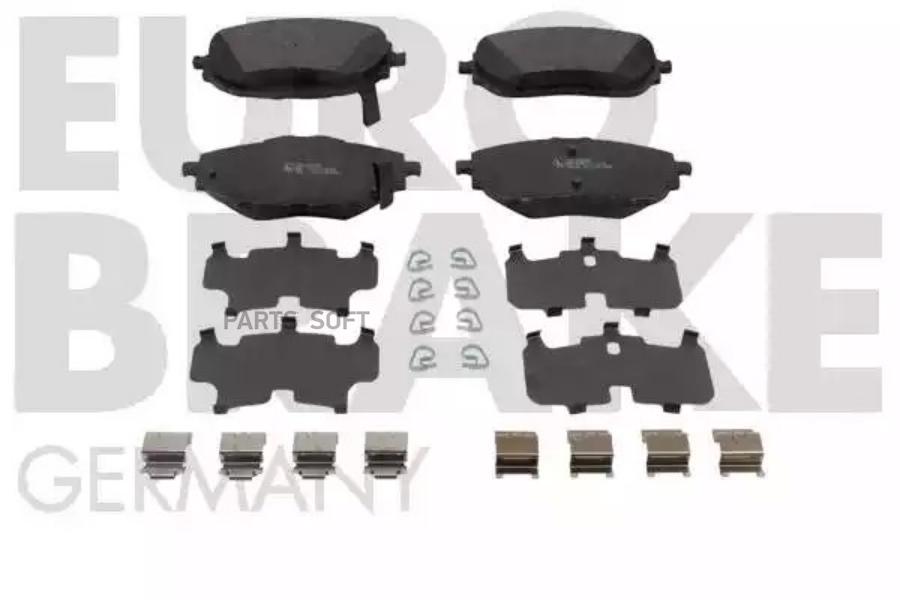 

Тормозные колодки EUROBRAKE передние 5502224599